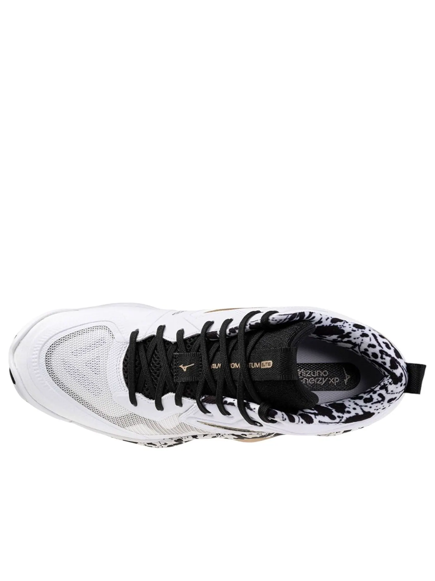 Mizuno Wave Momentum Elite Mid 'White Black' — изображение 3 из 5, белый/черный