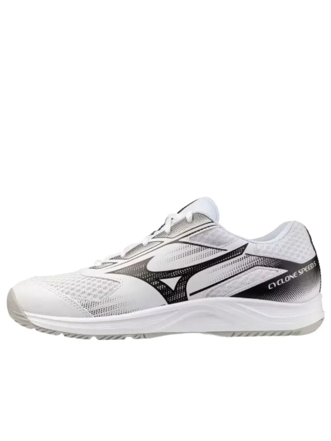 Кроссовки Mizuno Cyclone Speed 5 Wide Width 3E 'White Black' — изображение 1 из 2, белый