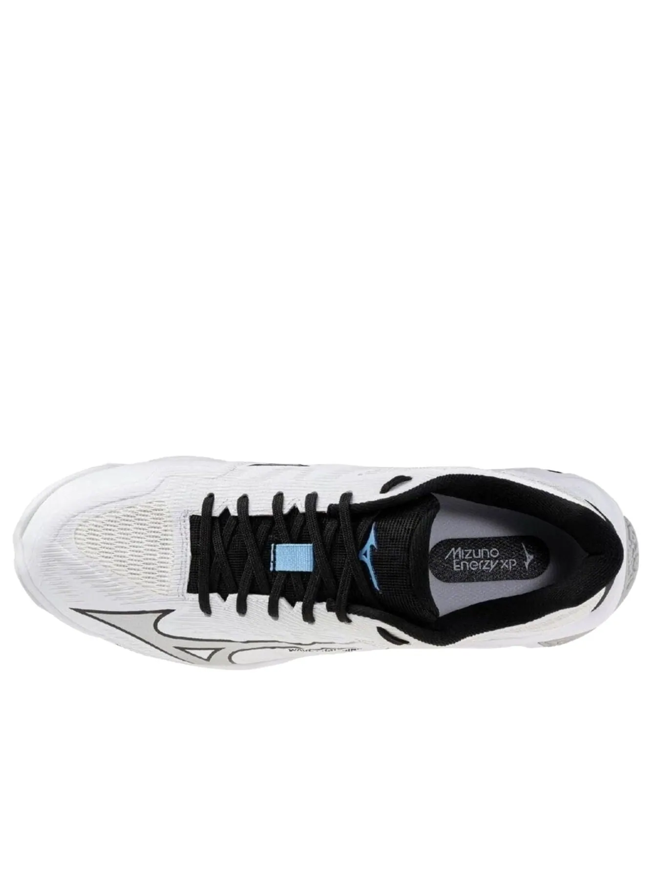 Mizuno Wave Lightning Elite Wide 'White Black' — изображение 2 из 5, белый/черный