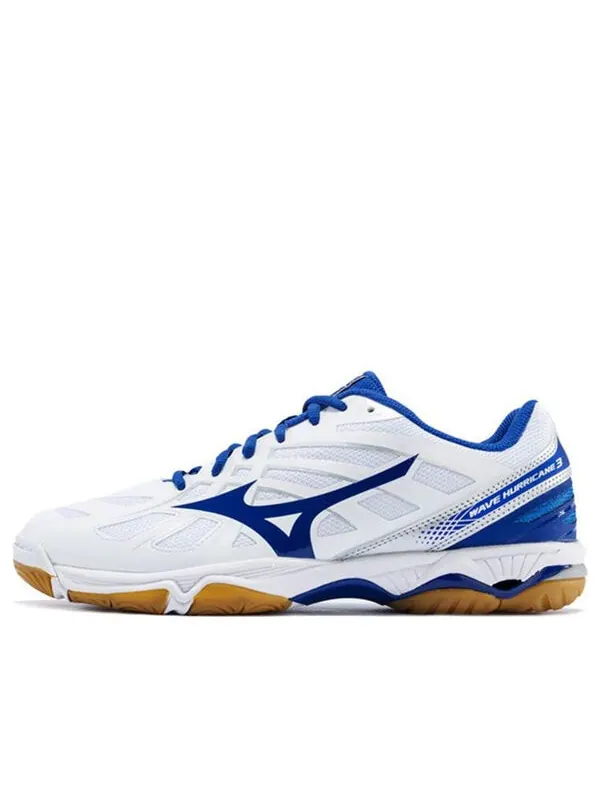 Кроссовки hurricane 3 white/blue Mizuno — изображение 1 из 4, белый/синий