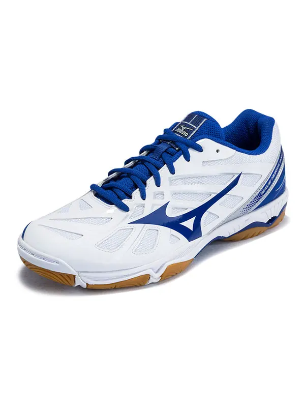 Кроссовки hurricane 3 white/blue Mizuno — изображение 2 из 4, белый/синий