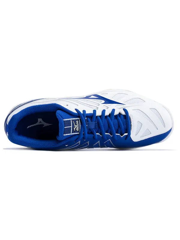 Кроссовки hurricane 3 white/blue Mizuno — изображение 3 из 4, белый/синий
