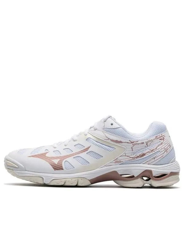 Кроссовки wave voltage 'white rose' Mizuno — изображение 1 из 4, белый/розовый