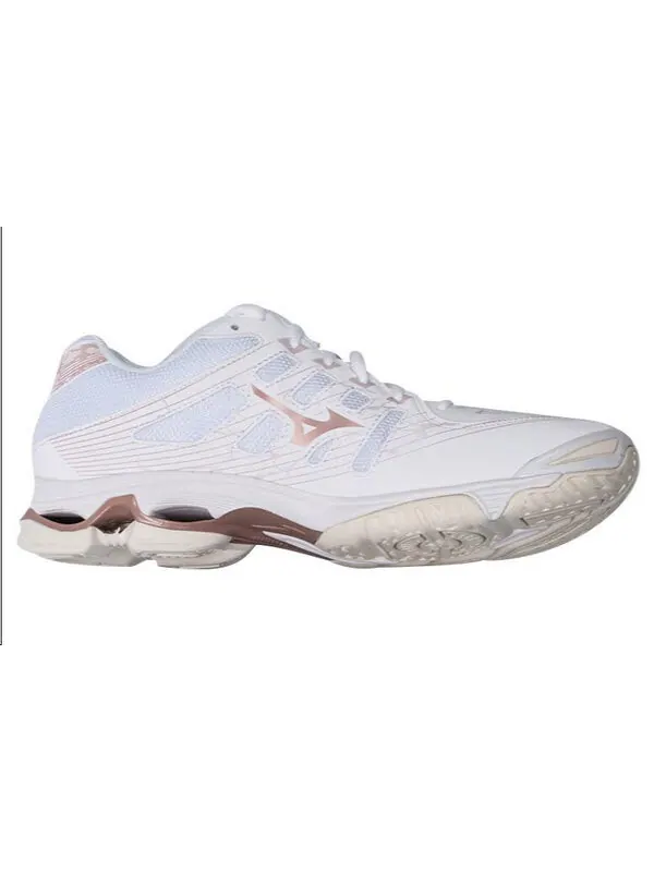 Кроссовки wave voltage 'white rose' Mizuno — изображение 2 из 4, белый/розовый