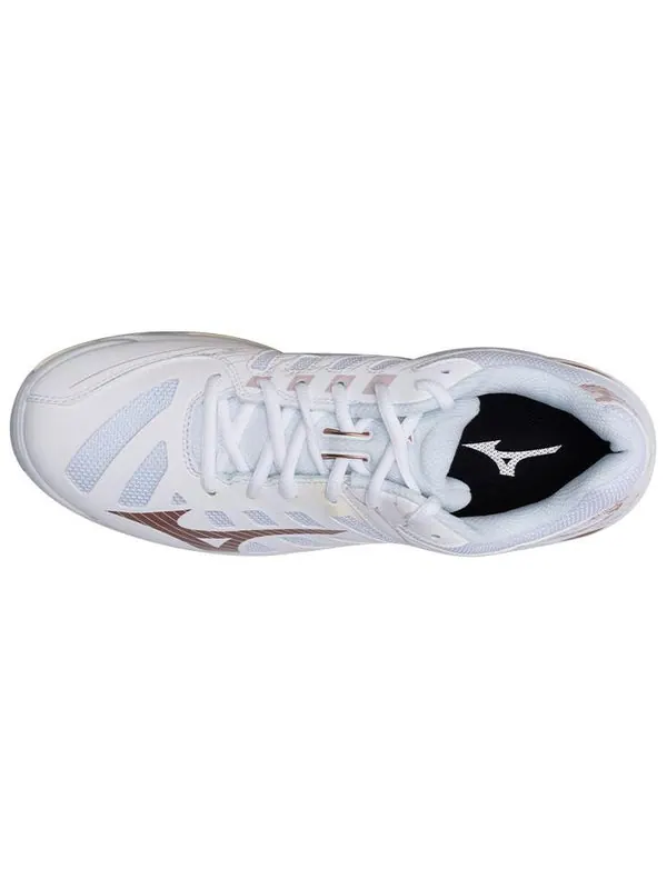Кроссовки wave voltage 'white rose' Mizuno — изображение 3 из 4, белый/розовый