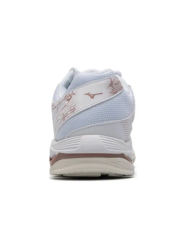 Кроссовки wave voltage 'white rose' Mizuno — изображение 4 из 4, белый/розовый