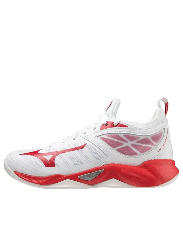 Кроссовки wave dimension 'white red' Mizuno — изображение 1 из 4, белый, красный