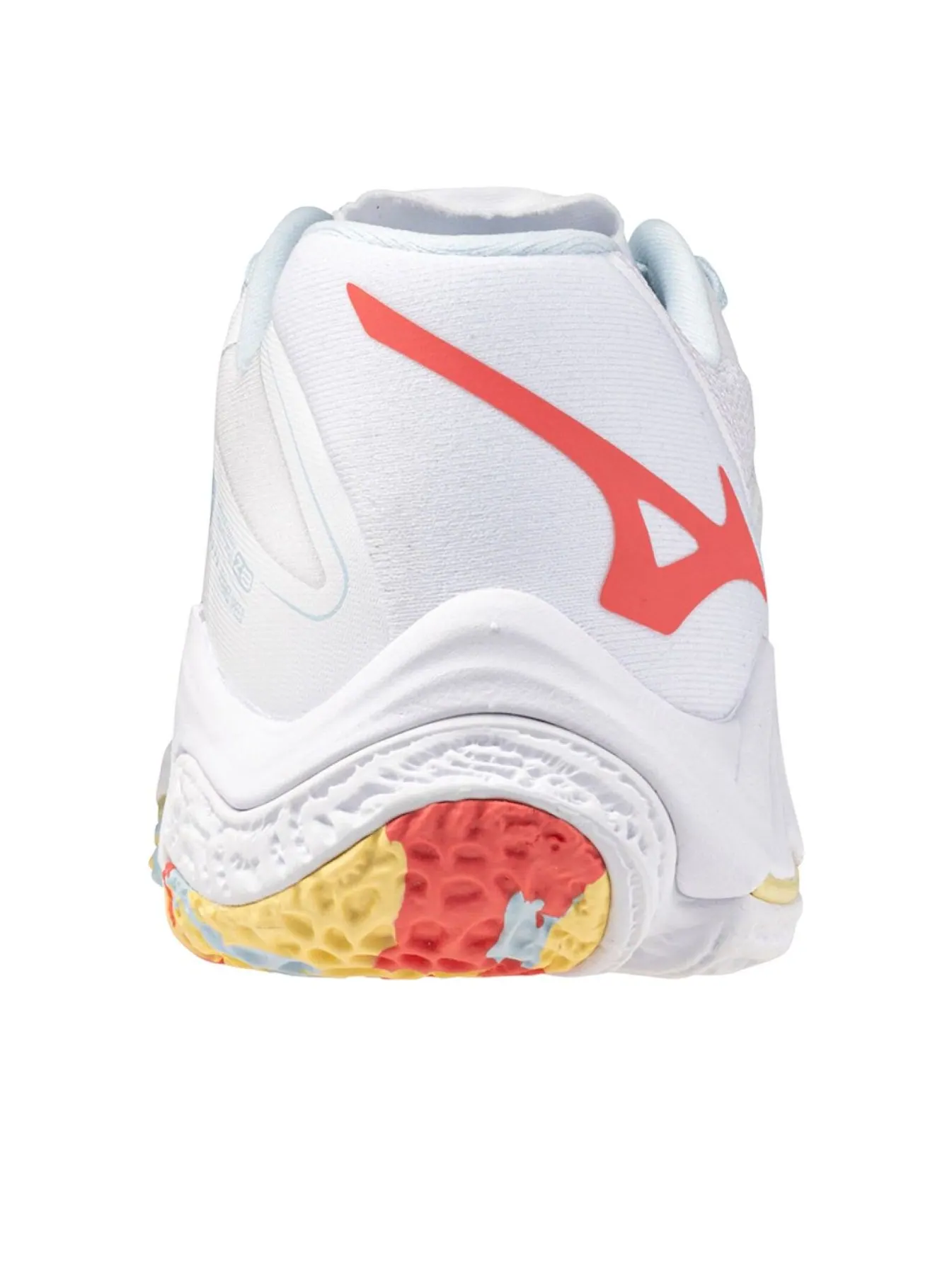 (WMNS) Mizuno Wave Lightning Z8 'White Calypso Coral' — изображение 4 из 5, белый//бледный