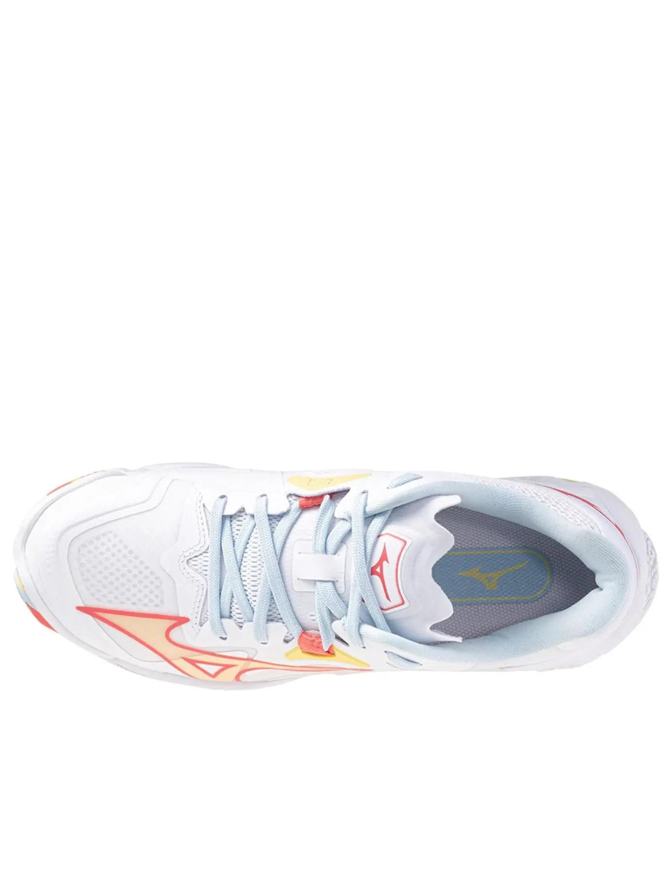 (WMNS) Mizuno Wave Lightning Z8 'White Calypso Coral' — изображение 5 из 5, белый//бледный