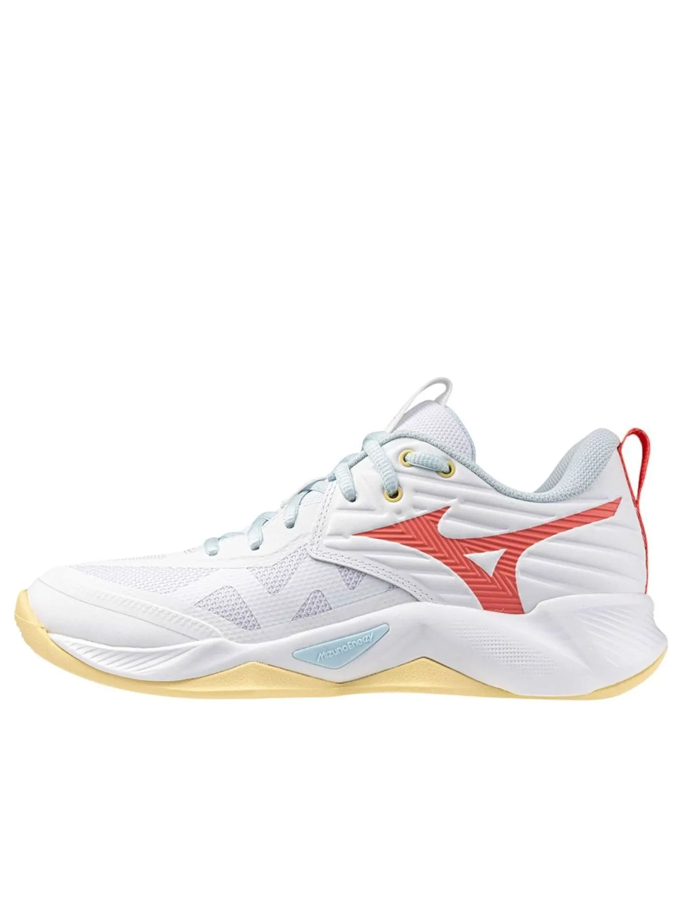 (WMNS) Mizuno Wave Momentum Pro 'White Calypso Coral' — изображение 1 из 5, белый//бледный