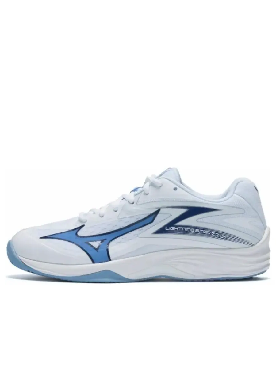 Кроссовки (GS) Mizuno Lightning Star Z7 Jr. 'White Glacier Blue' — изображение 1 из 3, белый