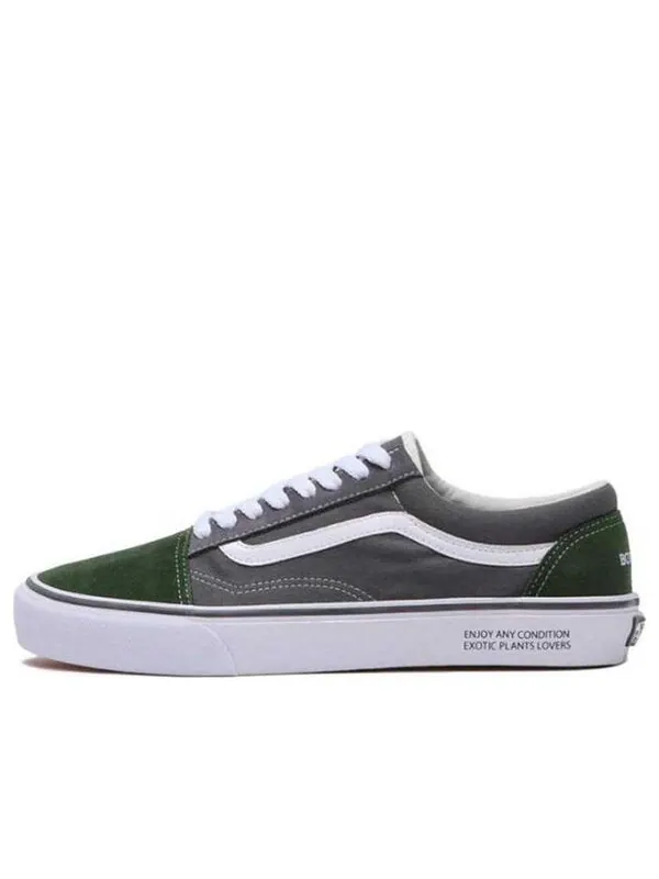 Кроссовки botanize x collection old skool 'black' Vans — изображение 1 из 1, черный/темно-синий/белый