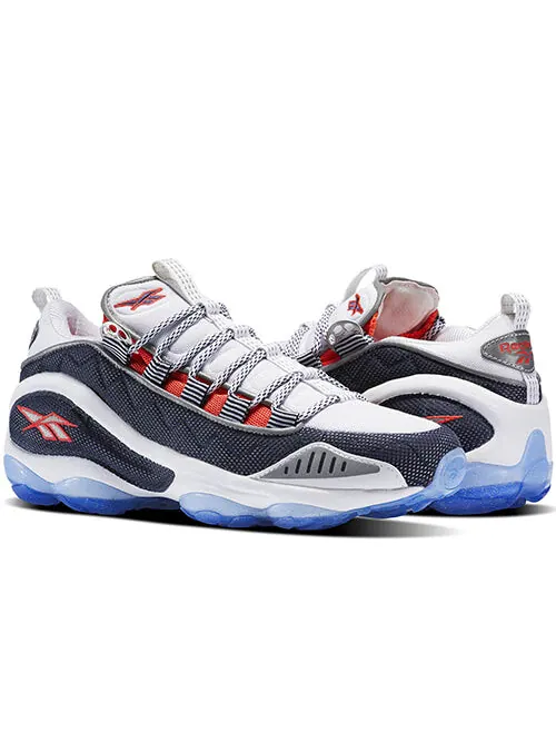 Кроссовки dmx run 10 Reebok — изображение 4 из 4, белый/синий/оранжевый