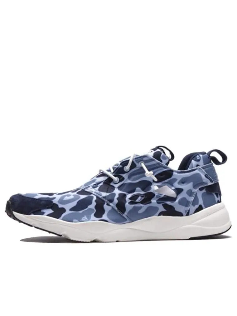 Беговые кроссовки Reebok Furylite Camo — изображение 1 из 5, синий