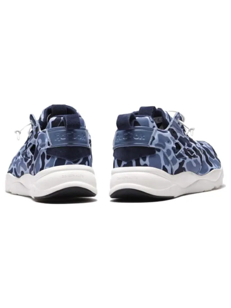 Беговые кроссовки Reebok Furylite Camo — изображение 4 из 5, синий