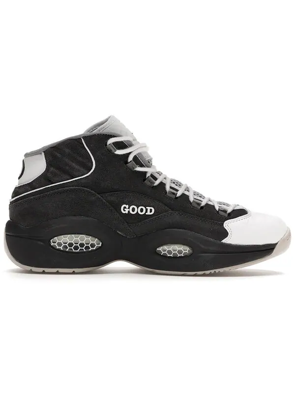 Кроссовки question mid 'misunderstood' Reebok — изображение 2 из 4, белый