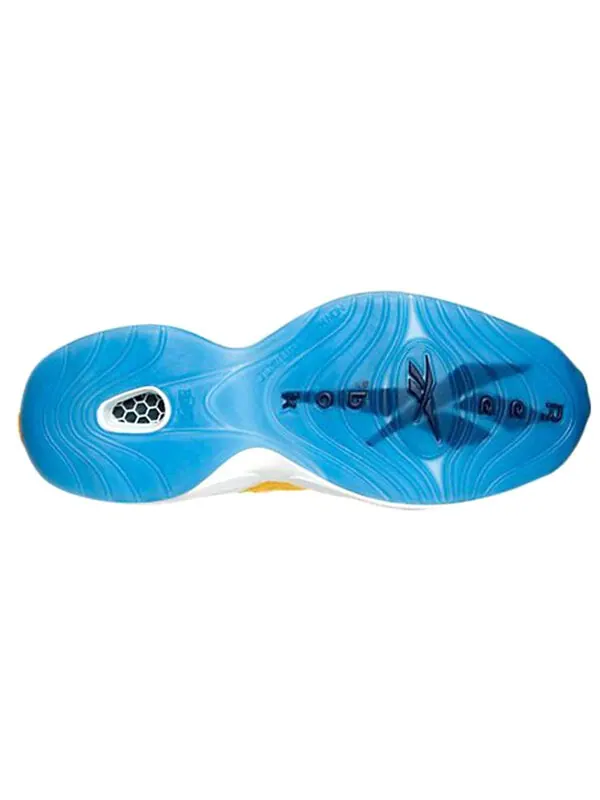 Кроссовки question mid 'all star' Reebok — изображение 4 из 4, желтый