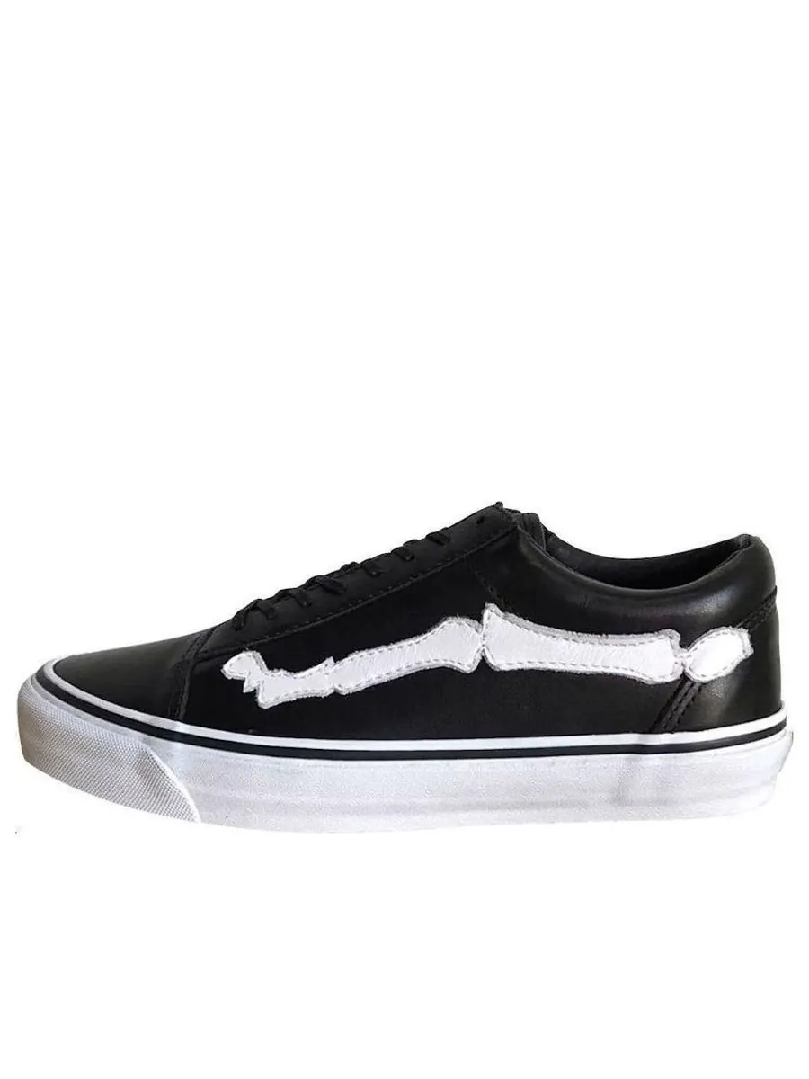 Кроссовки Vans Blends x Old Skool Zip LX 'Bones' — изображение 1 из 2, черный