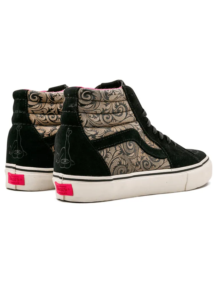 Кеды Concepts x Vans Unisex Syndicate SK8-HI Sneakers Black/Brown — изображение 3 из 4, черный