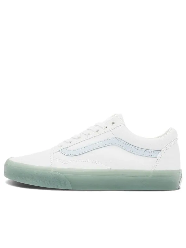 Кроссовки old skool side stripe lightweight wear-resistant low top casual skate shoes blue Vans — изображение 1 из 4