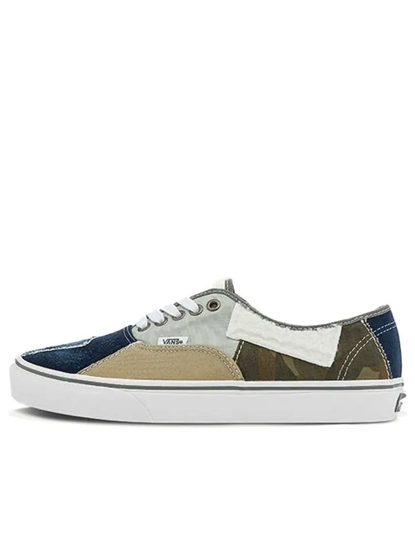 Кроссовки authentic 'patchwork camo' Vans — изображение 1 из 4, мульти