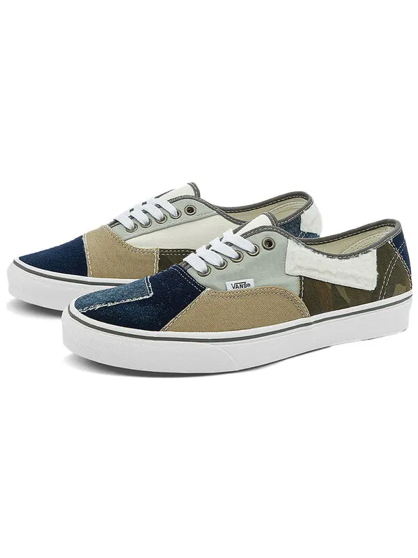 Кроссовки authentic 'patchwork camo' Vans — изображение 2 из 4, мульти