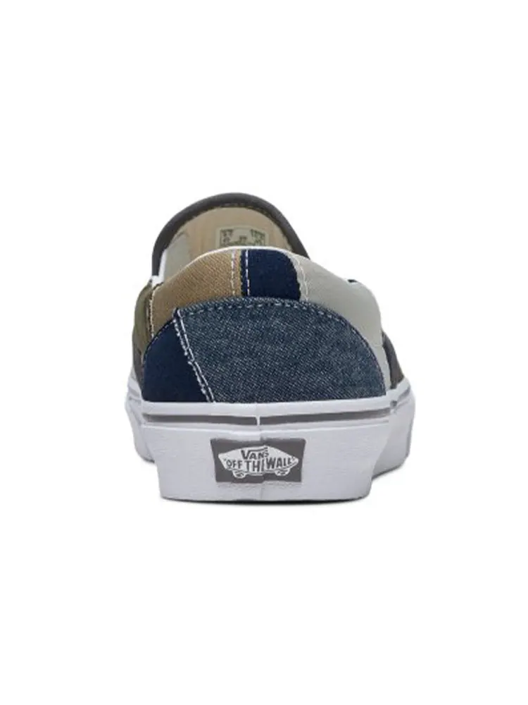 Кеды Vans Classic Slip-On Patchwork 'Patchwork Camo' — изображение 3 из 4, зеленый
