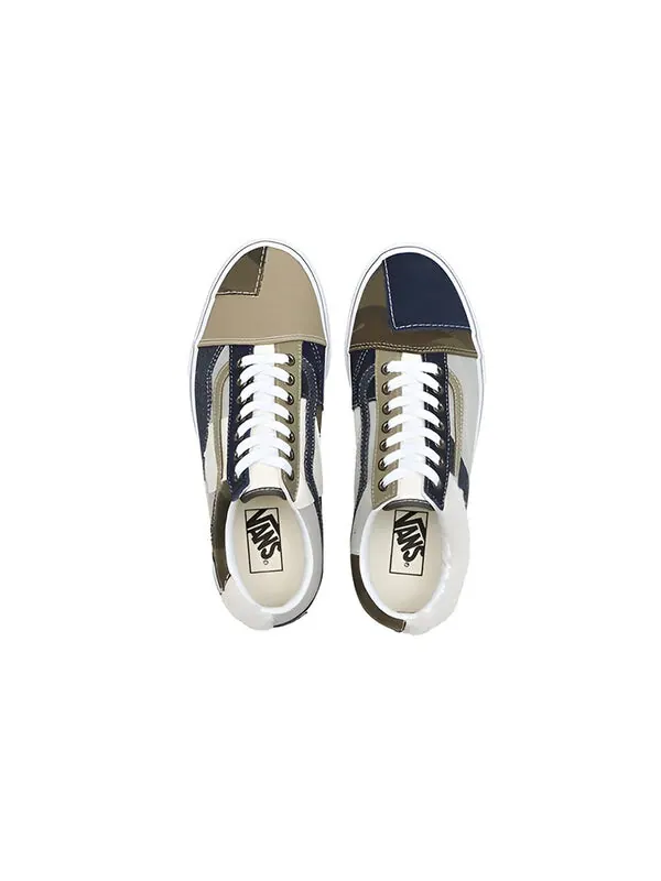 Кроссовки old skool 'patchwork camo' Vans — изображение 3 из 4, мульти