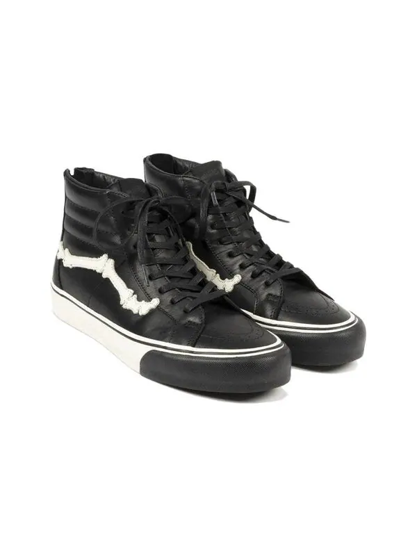Кроссовки blends x sk8-hi reissue zip lx 'bones - black' Vans — изображение 3 из 4, черный