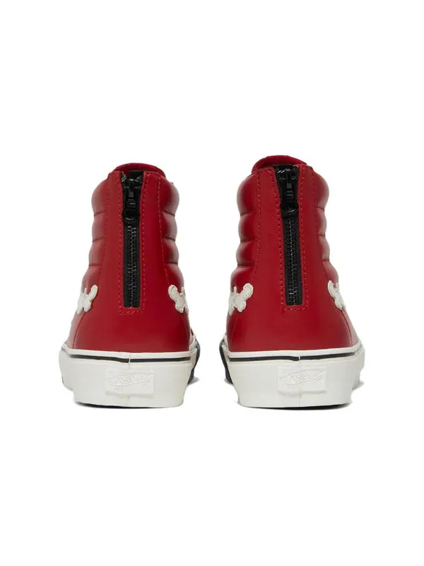Кроссовки blends x sk8-hi reissue zip lx 'bones - chilli pepper' Vans — изображение 3 из 4, красный