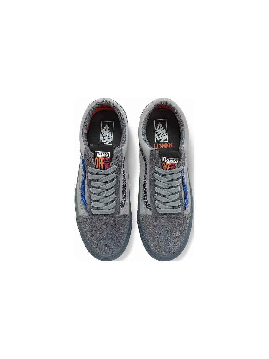 Кеды Vans Rokit x Old Skool 36 DX WS 'Translucent Black' — изображение 4 из 5, серый