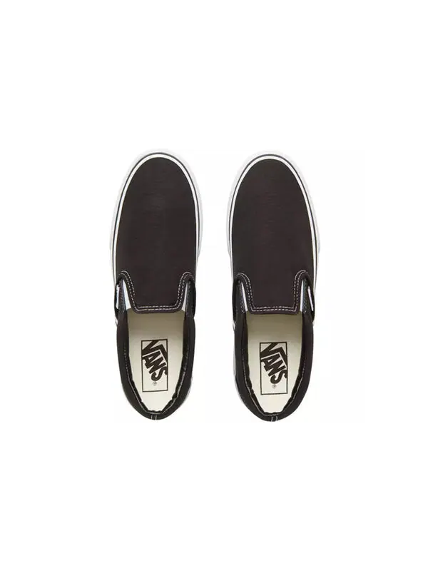 Кроссовки classic slip-on platform 'black' Vans — изображение 4 из 4, черный