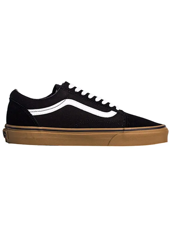 Кроссовки old skool 'black gum' Vans — изображение 2 из 4, черный
