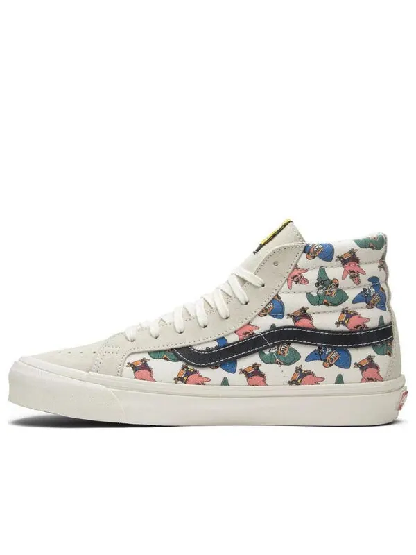 Кроссовки og sk8-hi lx 'spongebob' Vans — изображение 1 из 4, белый