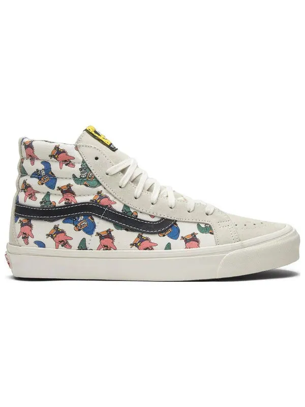 Кроссовки og sk8-hi lx 'spongebob' Vans — изображение 2 из 4, белый