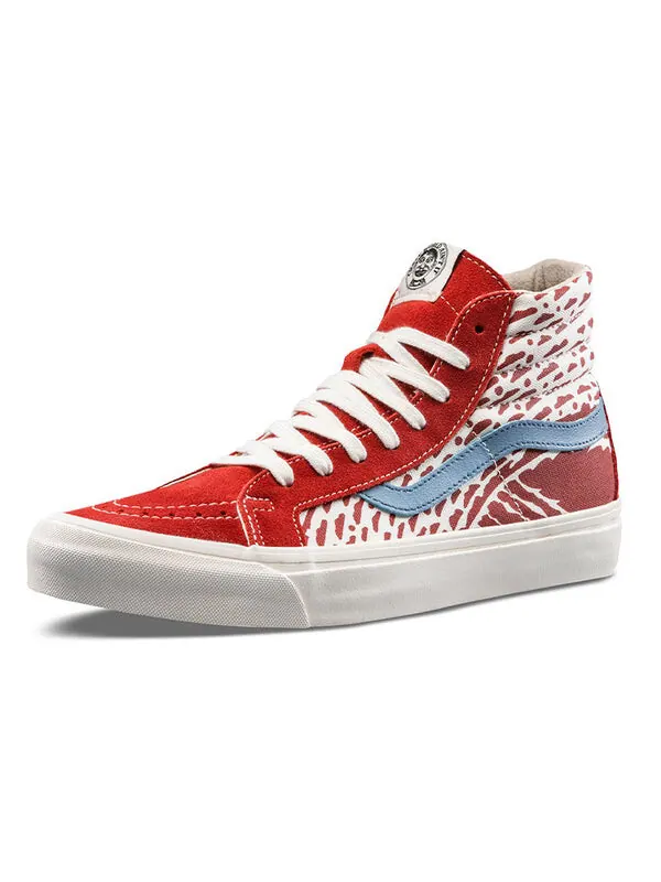 Кроссовки jvh x og sk8-hi 'bossa nova' Vans — изображение 2 из 4, красный