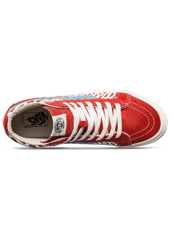 Кроссовки jvh x og sk8-hi 'bossa nova' Vans — изображение 3 из 4, красный