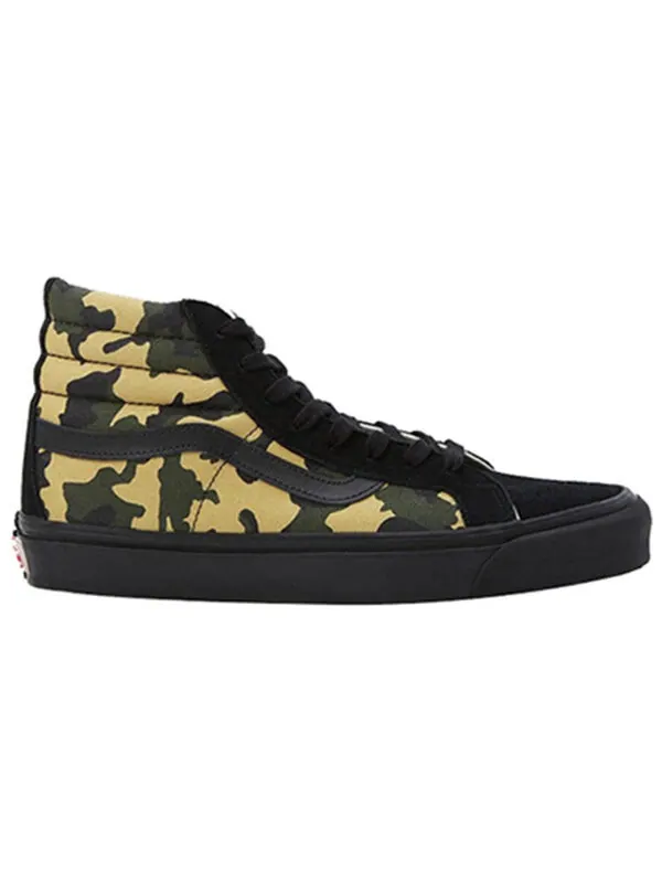 Кроссовки sk8-hi lx 'camo' Vans — изображение 2 из 3, зеленый