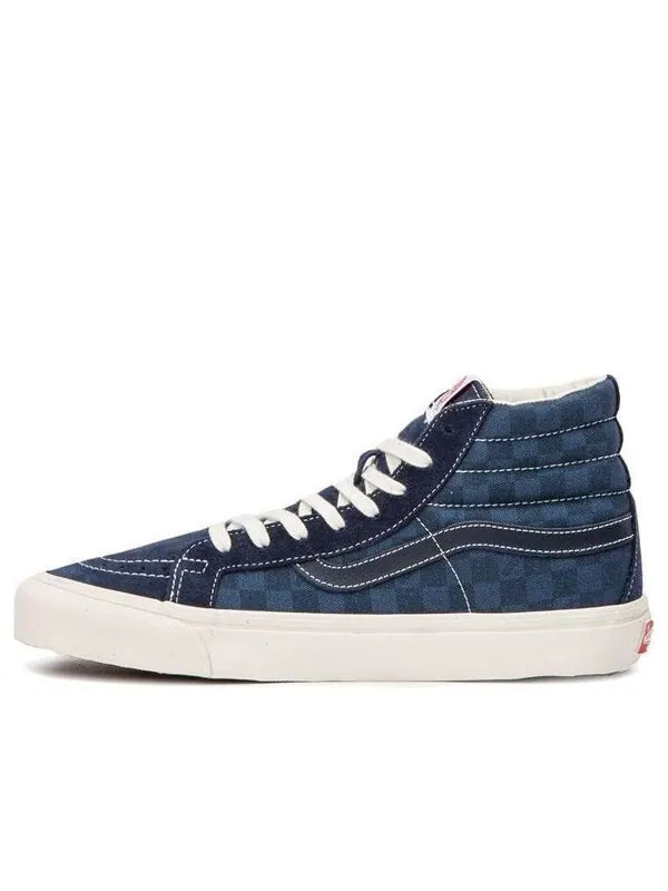 Кроссовки sk8-hi lx 'tonal checkerboard' Vans — изображение 1 из 4, синий