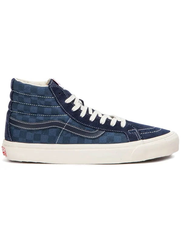 Кроссовки sk8-hi lx 'tonal checkerboard' Vans — изображение 2 из 4, синий
