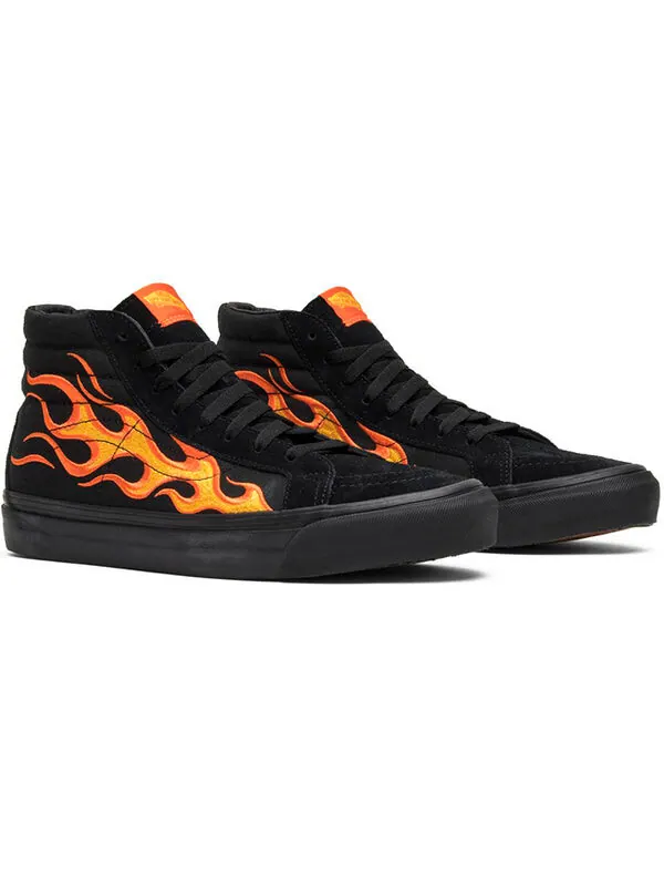 Кроссовки wtaps x sk8-hi lx 'flame' Vans — изображение 3 из 4, оранжевый