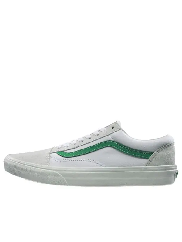 Кроссовки old skool 'vintage sport - white kelly green' Vans — изображение 1 из 4, белый/зеленый