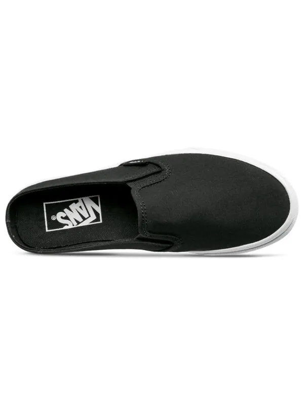 Тапочки classic slip-on mule 'black' Vans — изображение 2 из 4, черный