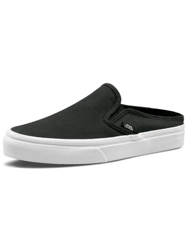 Тапочки classic slip-on mule 'black' Vans — изображение 3 из 4, черный