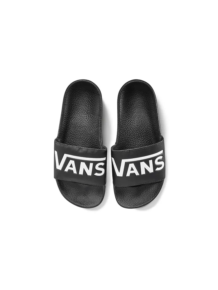 Шлепанцы (WMNS) Vans Slide-On 'Black' — изображение 3 из 4, черный