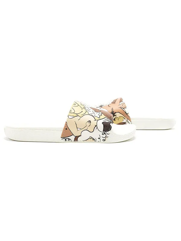 Тапочки coppafeel x slide-on slippers white Vans — изображение 4 из 4, белый