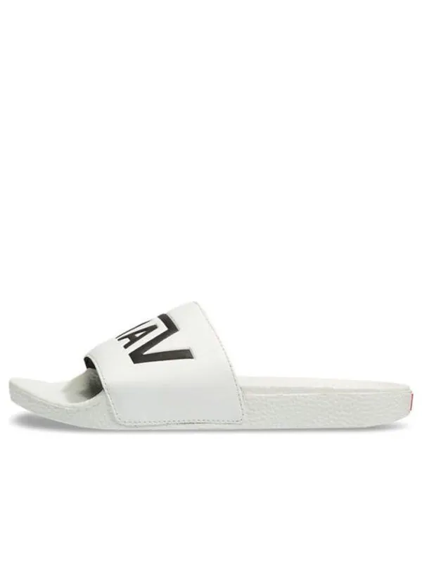 Тапочки slide-on white slippers Vans — изображение 1 из 4, белый