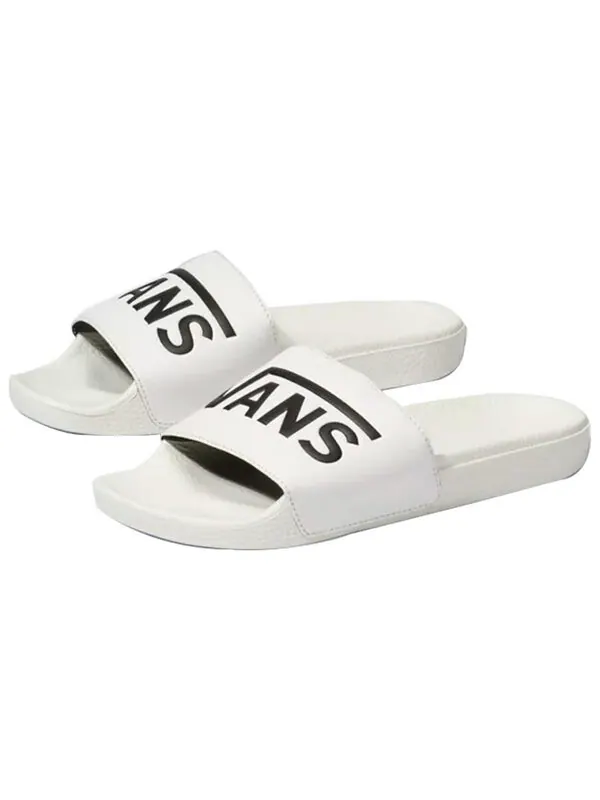 Тапочки slide-on white slippers Vans — изображение 3 из 4, белый