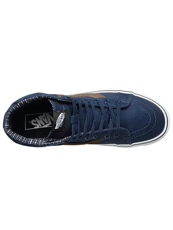 Кроссовки sk8-hi reissue 'cord & plaid' Vans — изображение 3 из 4, синий