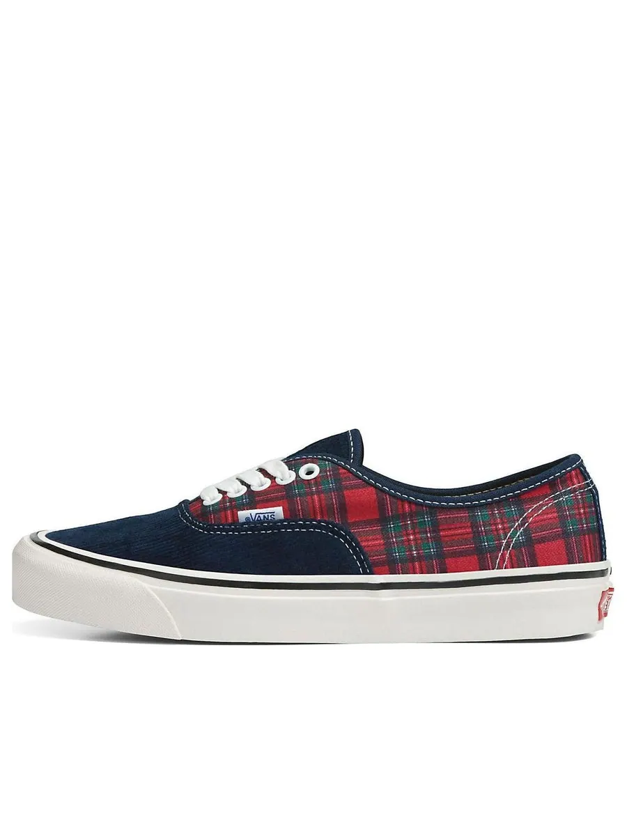 Кеды Vans Authentic 44 DX 'Anaheim Factory - Cord Plaid Multi' — изображение 1 из 5, синий
